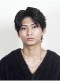 フェザーウルフ フェザーパーマ フェザーショート 黒髪ショート