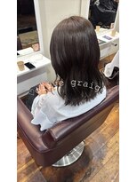 アズーア ヘアーアンドスパ(azure hair&spa) オリーブグレージュ/ブリーチなし/横浜/白髪ぼかし