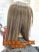 ヘアーデザインムーヴ(Hair design MOVE)&nbsp;極細ハイライト×10Lv高明度カラー！(白髪率30～40%)