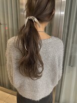 ラニヘアサロン(lani hair salon) オリーブカラー ブリーチ無しカラー イルミナダブルカラー