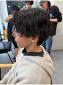 宇都宮メンズカットメンズパーマ波巻きスパイラルパーマツイスパ