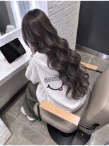 キャロル(CAROL) 高松ロング|暗髪グレージュ×艶カラー