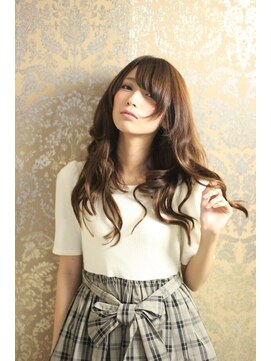 サファイア(SAPPHIRE) 艶っ艶のモテ髪☆フェミニンウェーブ☆