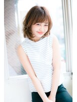 ヘアーメイクチューン(HAIR MAKE TUNE) ショートバング×ナチュラルボブ