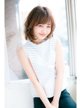 ヘアーメイクチューン(HAIR MAKE TUNE) ショートバング×ナチュラルボブ