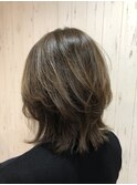 京都・西院cuculehair　ミディアムレイヤー