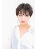 カバーヘア ブリス 北浦和(COVER HAIR bliss)&nbsp;ナチュラルカラーの小顔ハンサムショートＹ北浦和