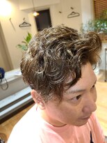 イリス(Iris)&nbsp;メンズパーマ×３Dオンカラー