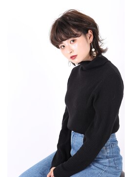 デイジー インデックスヘア 大島店(DAISY index hair) セシルカット ニュアンスカラー 外ハネボブ 春パーマ