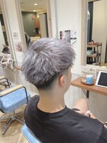 マハロ(mahalo) メンズ　かき上げフェードカット