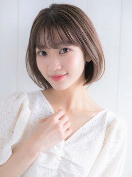 キャリコ(calico) 《calico》*小顔ボブレイヤー☆まとまるショート☆艶カラー*