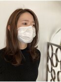 セミロング外ハネ