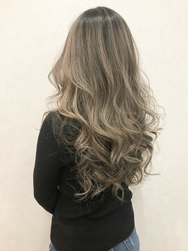 コジック ヘアアンドアイ(Cogic hair & eye) 【Cogic】外国人バレイヤージュ ホワイトブロンド