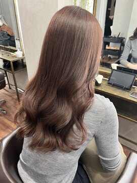 アンダーバーホワイト 堺東店(_WHITE) 《☆ブリーチなし×マロベージュ☆》