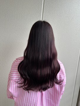 ガリカ シーム(Gallica/SEAM) 【桑原雪音】暗髪艶感ピンクブラウン/ワンカラー/暖色系カラー