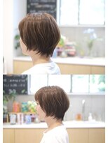 ブーケブラン(BOUQUET BLANC) 骨格を美しくするショートボブ