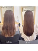 『髪質改善』ストレートエステ（縮毛矯正）（リタッチ可）