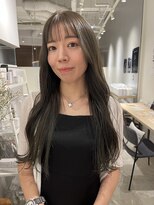ヘアーエスクールシーユー 枚方T-SITE店(hair S.COEUR×Cu) 顔周りレイヤー