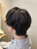 【メンズの頭皮ケア】カット&頭皮スキャルプマッサージ&眉カット￥6600