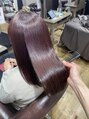 レブリス(Revliss) 髪質改善カラー「ピンクパープル」(ブリーチなし)