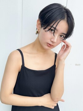 ロンドエニカ 大宮(Lond enika) 切りっぱなしボブエアリーロング美髪ピンクブラウン[大宮]