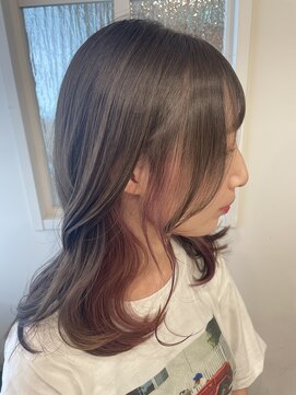 ウルア 吉祥寺店(ULUA) 髪質改善 艶髪 韓国風 エギョモリ イヤリングカラー 吉祥寺