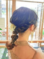 ハマザキ 本店(HAMAZAKI)&nbsp;編みおろしアレンジ