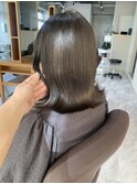 透明感グレー多めグレージュ