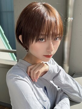 サンド 池袋(sand) ハンサムショート#白髪ぼかし#ハイライトカラー#髪質改善