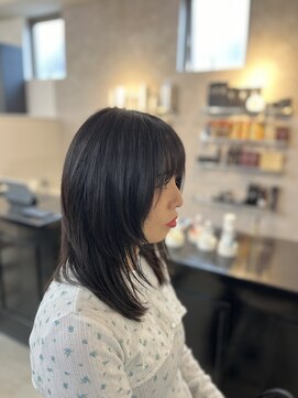 ファイブ ノーヴル カラット(5 Noble ct.) 重めロングレイヤー&フェイスレイヤー
