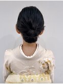 訪問着着付けヘアセット