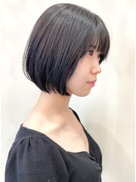 ハイストリートヘア(High street Hair) 前下がりボブ 丸みボブ