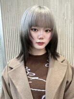 ソル バロール 表参道(SOL .valor)&nbsp;ハイトーンカラーデザインカラーローライトアンブレラカラー韓国