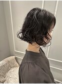 (銀座) ボブ　デジタルパーマ