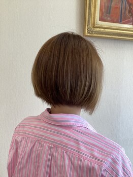 ミノル(MINORU)の写真/白髪があるからと諦めないで！MINORUではブリーチなしで白髪を活かして明るく美しいヘアカラーを実現♪
