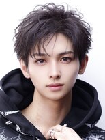 リップス 表参道店(LIPPS)&nbsp;kenフェザーパーマフェザーショート毛流れセンター韓国ヘア