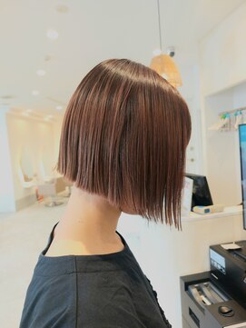 カムバイネオリーブ 溝の口店(Cam by neolive) ☆ミニボブ・ピンクベージュ☆