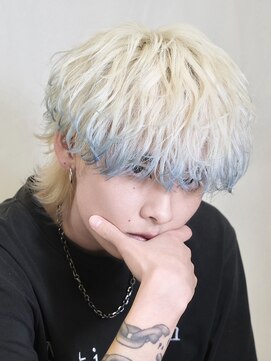 ビカム 名駅(become) 【シャドウパーマ】メンズウルフ名古屋