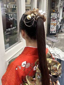 アルファバイオリカ(ALPHA by ORIKA) 成人式ヘアセット
