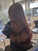 サンクプロジェクト(cinq PROJECT) ブリーチダブルカラーミルクティーピンクベージュ韓国レイヤー