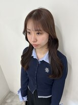 ガーネットプラス(Garnet+)&nbsp;ベージュ×韓国風くびれヘア