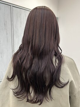 ロテ(LOTE.) 着物ヘア/ダークアッシュ/ミディアムレイヤーカット/一宮