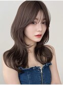 《Agu hair》レイヤーグレージュ×numberA.ベースケアミルク