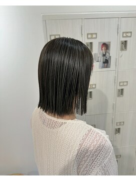 パプスドコワフュール 甲子園口店(Pap's de coiffeur) 西宮美容室/甲子園口美容室/オリーブグレーハイライト
