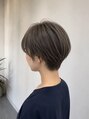 イノセントヘア(innocent.hair)&nbsp;アッシュベージュで知的な印象に