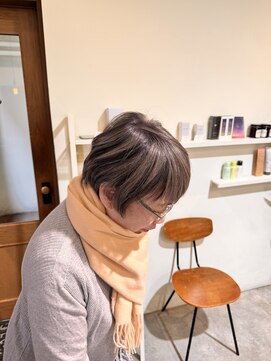 ワンバイワンクラッカ(one by one CLACCA) 白髪ぼかしローライト