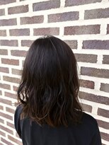 ヘア フィックス リュウ リゾート(hair fix RYU Resort) シースルーバング　ミディアム