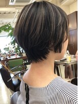 キアラ(Kchiara) コントラストハイライトショート/kchiara福岡天神川野直人