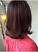 大人ピンクパープルCOLOR外ハネロブ