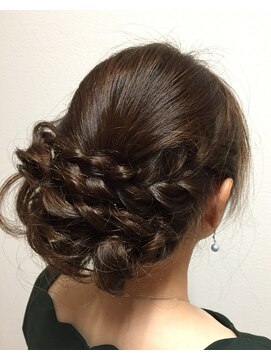 ルイール お呼ばれヘアセット